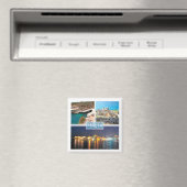 zMT003 PETER D POOL MNAJDRA BY NIGHT Malta, Kühlsc Magnet (In Situ (Geschirrspüler))