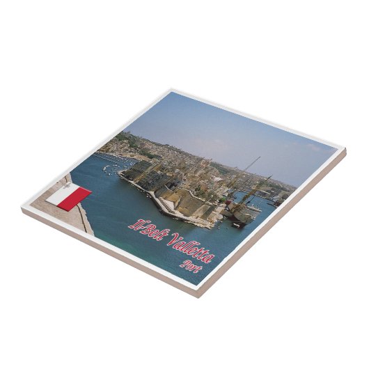 zMT013 IL BELT VALLETTA, Malta, Fliese (Seite)