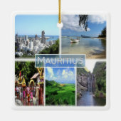 ZMU022 PORT LOUIS, Mosaik, Afrika, Keramikornament (Rückseite)