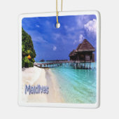 zMV004 Inseln MALDIVES Beach, Asien, Keramikornament (Links)