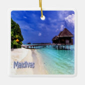 zMV004 Inseln MALDIVES Beach, Asien, Keramikornament (Vorderseite)