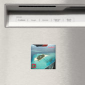 zMV010 MOOFUSHI, Malediven, Asien, Kühlschrank Magnet (In Situ (Geschirrspüler))