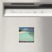zMV017 BATHALA, Malediven, Asien, Kühlschrank Magnet (In Situ (Geschirrspüler))