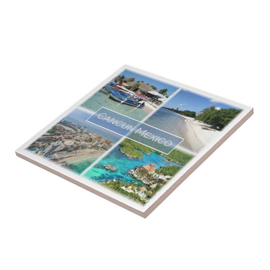 zMX003 CANCUN, Mosaik, Mexiko, Fliese (Seite)