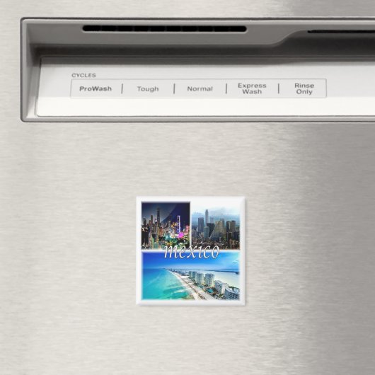 zMX004 MEXIKO, Mosaik, Amerika, Kühlschrank Magnet (In Situ (Geschirrspüler))