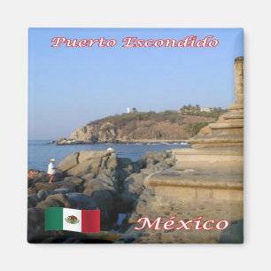 zMX011 MEXICO, Puerto Escondido, El Faro, Kühlschr Magnet