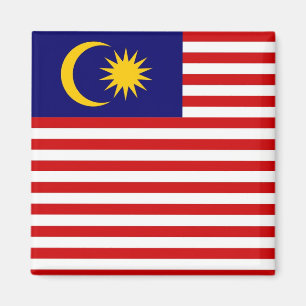 zMY001 Malaysischer FLAG Malaysia, Kühlschrank Magnet