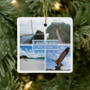 zMY015 Kedah Beach, LANGKAWI, Malaysia, Kühlschran Keramikornament