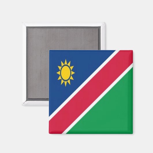 zNA001 NAMIBIA, Flag, Afrika, Kühlschrank Magnet (Vorderseite/Rückseite)