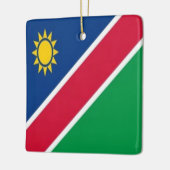 zNA001 NAMIBIA, Flag, Keramikornament (Links)