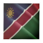 zNA002 NAMIBIA, Waving Flag, Afrika, Fliese (Vorderseite)