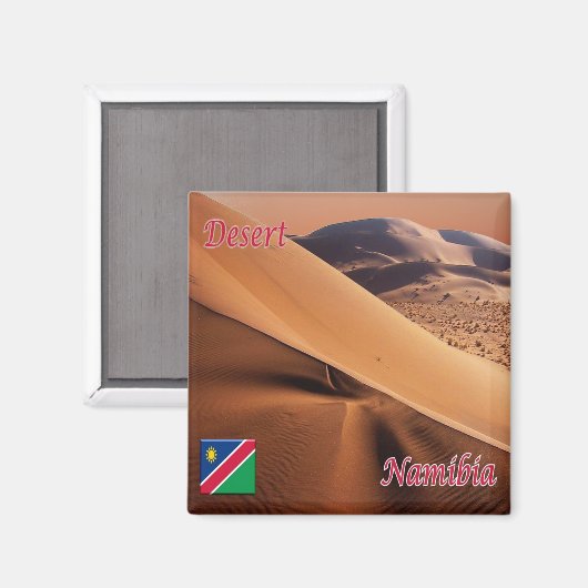 zNA003 NAMIBIA, Wüste, Afrika, Kühlschrank Magnet (Vorderseite/Rückseite)