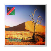 zNA004 NAMIBIA Desert, Afrika, Fliese (Vorderseite)