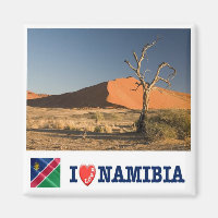 zNA008 NAMIBIA I Liebe, Afrika, Kühlschrank