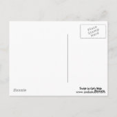 ZNDC Studio's Mandarin Fish Postcard Postkarte (Rückseite)