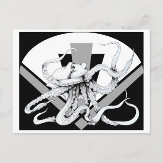 ZNDC Studio's Octopus Tower Postkarte