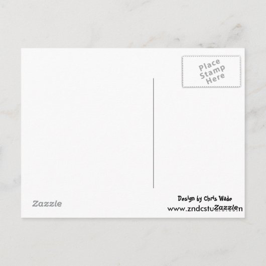 ZNDC Studio's Seepferd Tower Postkarte (Rückseite)