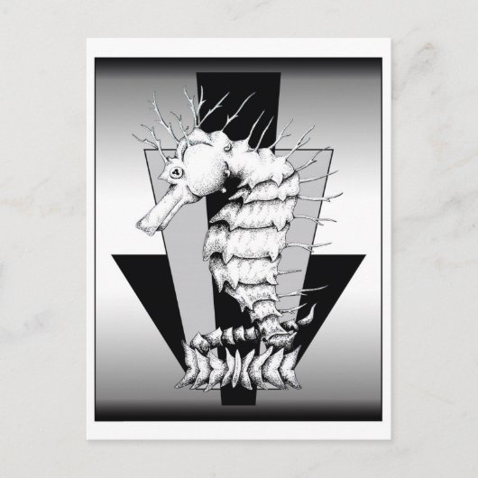 ZNDC Studio's Seepferd Tower Postkarte (Vorderseite)