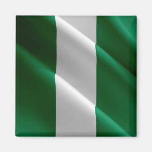 zNG002 NIGERIA, Waving Flag, Afrika, Kühlschrank Magnet