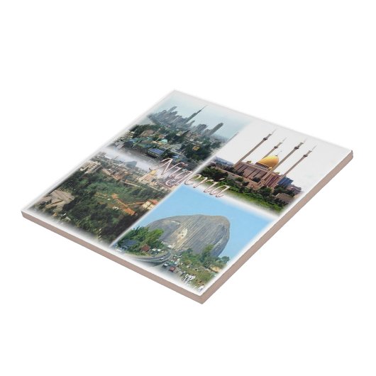 zNG012 NIGERIA, Mosaik, Fliese (Seite)