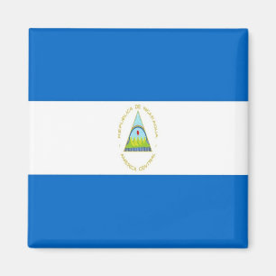 zNI001 NICARAGUA, Flag, Amerika, Kühlschrank Magnet