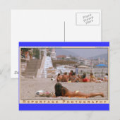 ZNICEGoldBikini Postkarte (Vorne/Hinten)