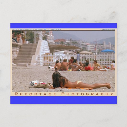 ZNICEGoldBikini Postkarte (Vorderseite)