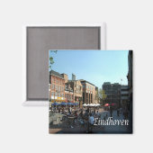 zNL005 EINDHOVEN, Niederlande, Europa, Kühlschrank Magnet (Vorderseite/Rückseite)