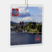 zNO004 OSLO, Norwegen, Europa, Keramikornament (Rechts)