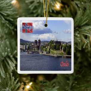 zNO004 OSLO, Norwegen, Europa, Keramikornament