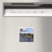 zNO004 OSLO, Norwegen, Europa, Kühlschrank Magnet (In Situ (Geschirrspüler))