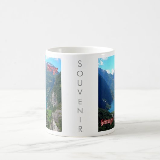zNO005 GEIRANGER, Norwegen, Kaffeetasse (Mittel)