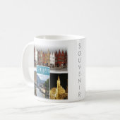 zNO009 BERGEN, Norwegen, Europa, Kaffeetasse (Vorderseite Links)