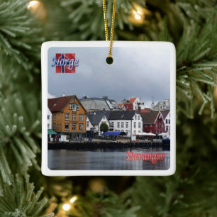 zNO010 STAVANGER, Norwegen, Keramikornament