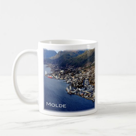 zNO012 MOLDE, Norwegen, Europa, Kaffeetasse (Links)