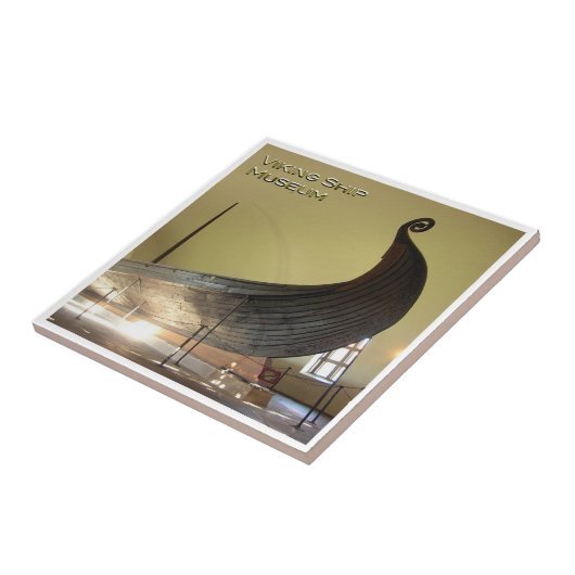 zNO031 VIKING SHIP MUSEUM, Norwegen, Europa, Fliese (Seite)