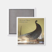 zNO031 VIKING SHIP MUSEUM, Norwegen, Europa, Kühls Magnet (Vorderseite/Rückseite)