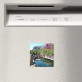 zNO036 NUSFJORD, Lofoten, Norwegen, Europa, Kühlsc Magnet (In Situ (Geschirrspüler))