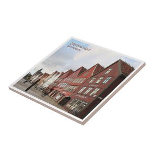 zNO044 BERGEN BRYGGEN, Norwegen, Europa, Fliese