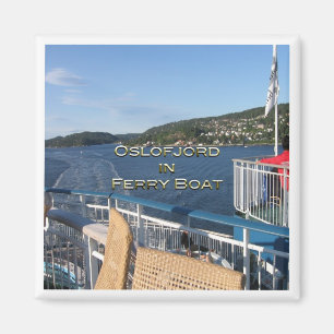 zNO057 OSLOFJORD, Oslo Kopenhagen Fährschiff, Magnet