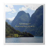 zNO059 NAERØYFJORD panorama, Norwegen, Fliese (Vorderseite)