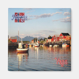 zNO067 VEGA, Norwegen, Europa, Kühlschrank Magnet