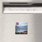 zNO072 DRAMMEN. Norwegen, Europa, Kühlschrank Magnet (In Situ (Geschirrspüler))