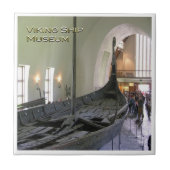 zNO080 VIKING SHIP MUSEUM Norwegen, Fliese (Vorderseite)