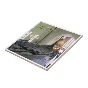 zNO080 VIKING SHIP MUSEUM Norwegen, Fliese