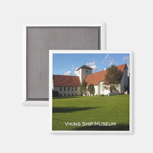 zNO081 VIKING SHIP MUSEUM, Norwegen, Europa, Kühls Magnet (Vorderseite/Rückseite)