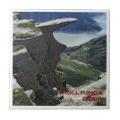zNO084 TROLLTUNGA, ODDA, Norwegen, Fliese (Vorderseite)