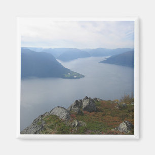 zNO085 SOGNEFJORD, SOGNEFJORDEN, Norwegen, Kühlsch Magnet