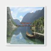 zNO092 NAERØYFJORD, Norwegen, Europa, Kühlschrank Magnet (Vorne)