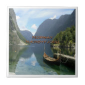 zNO092 NAERØYFJORD, Norwegen, Fliese (Vorderseite)